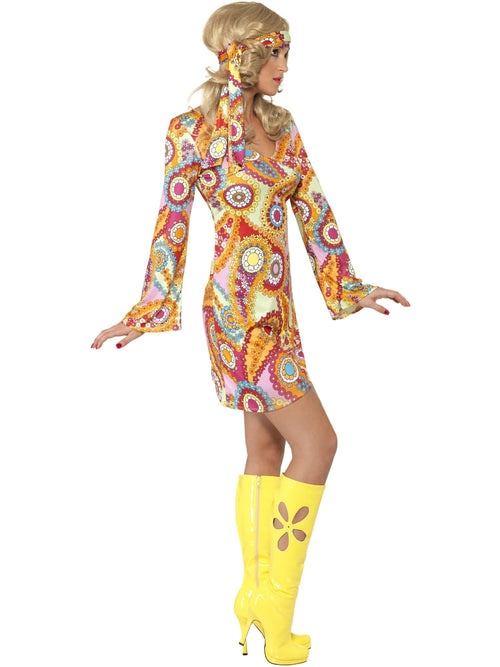 60s Hippy Costume, Adult