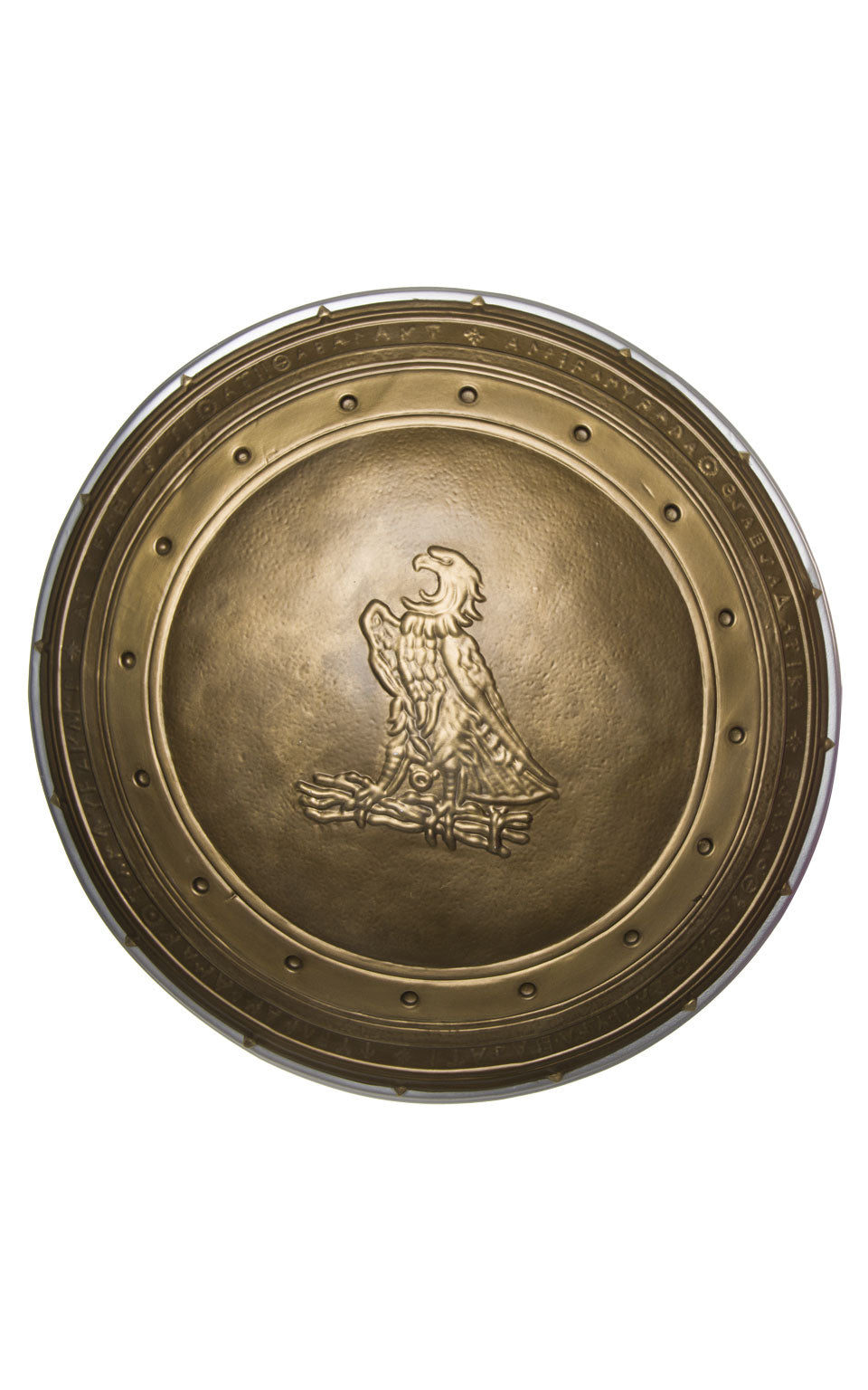 Gold Wonder Woman 24 inch shield with embossed design