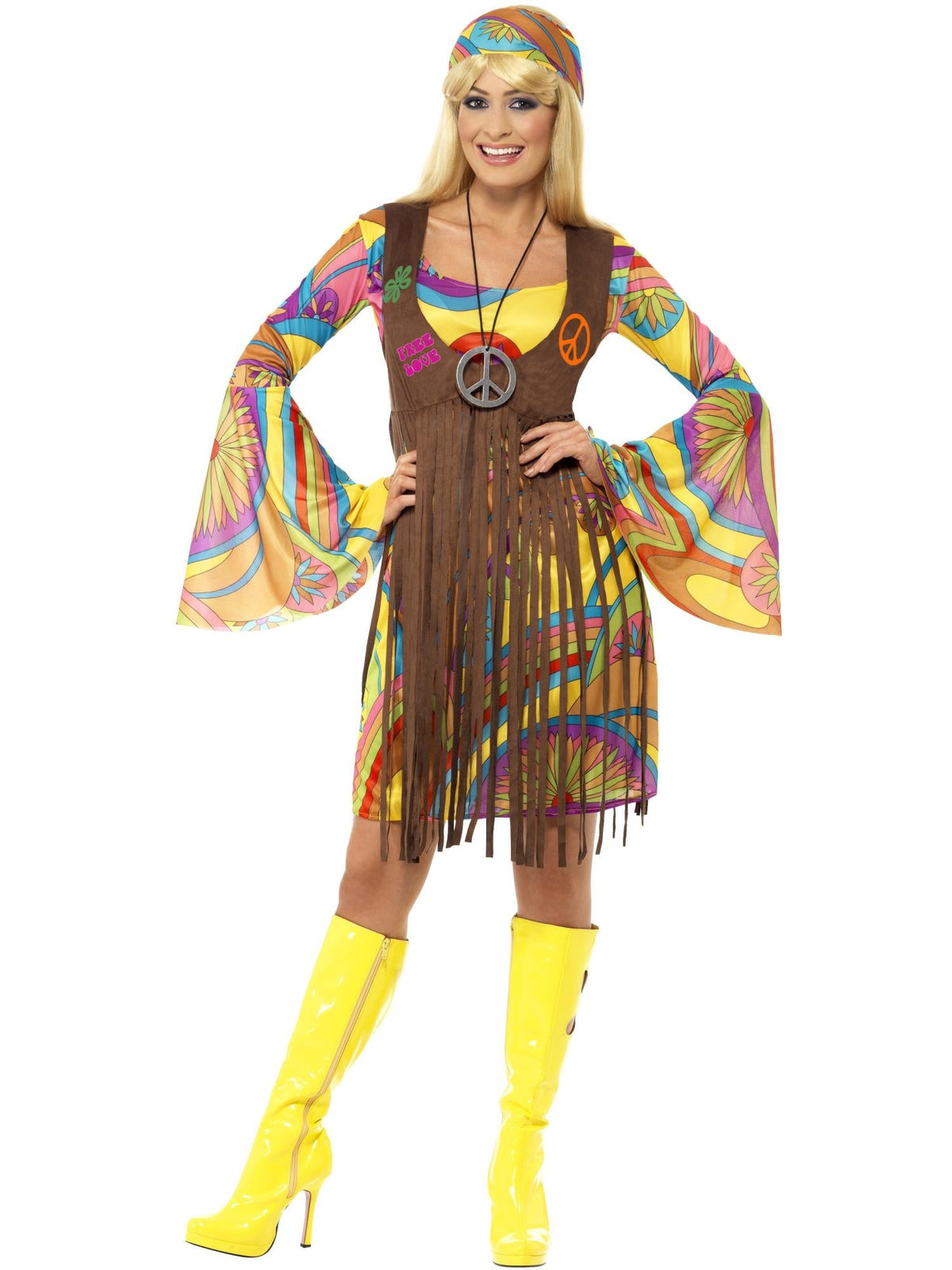 60s Groovy Lady Costume, Adult