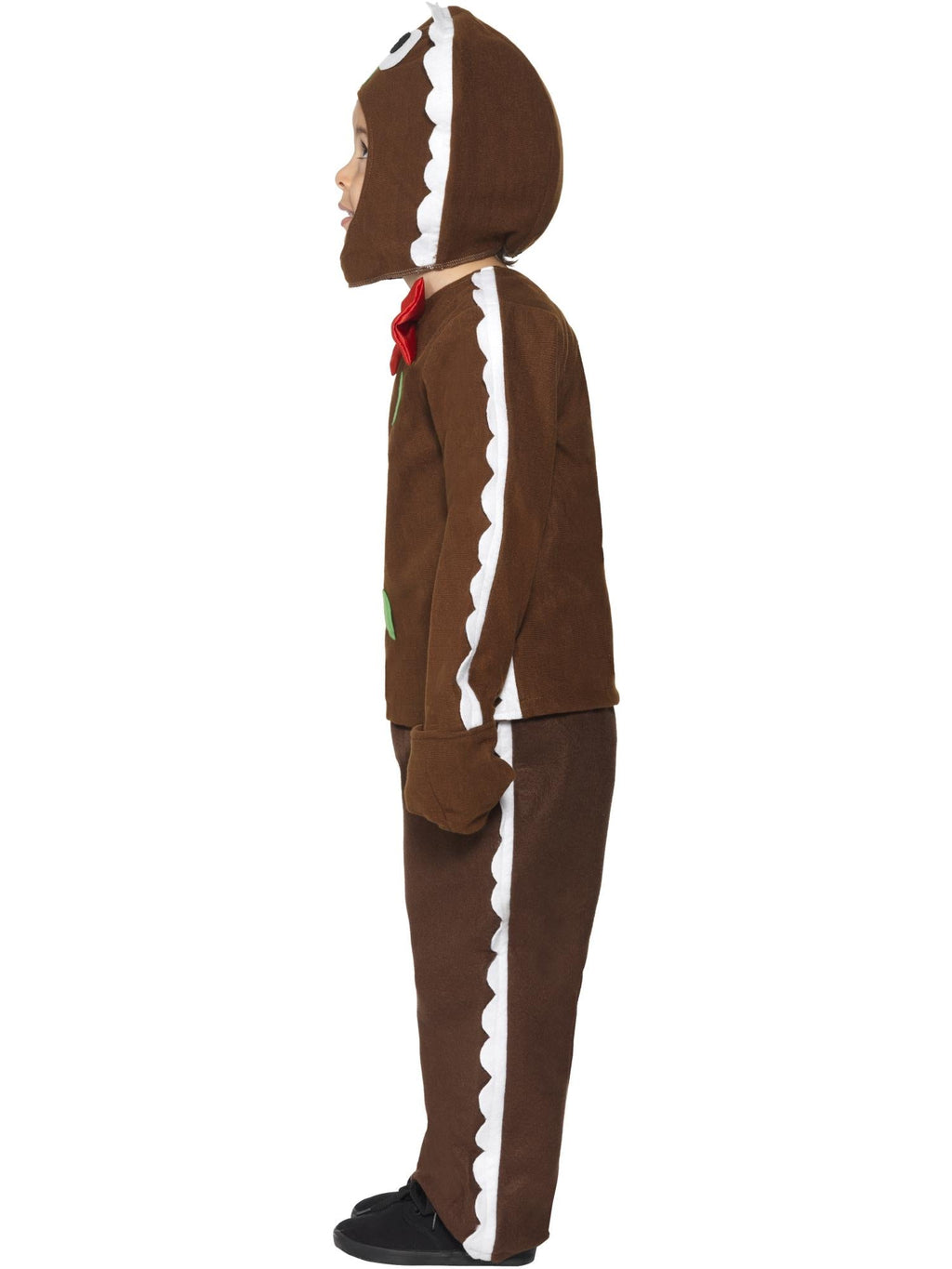 Side view of the Gingerbread Man Costume, Child