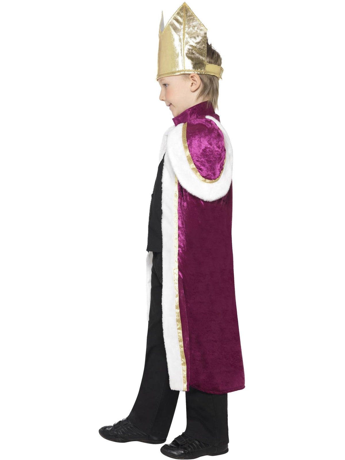 Side view of the Kiddy King Costume, Child