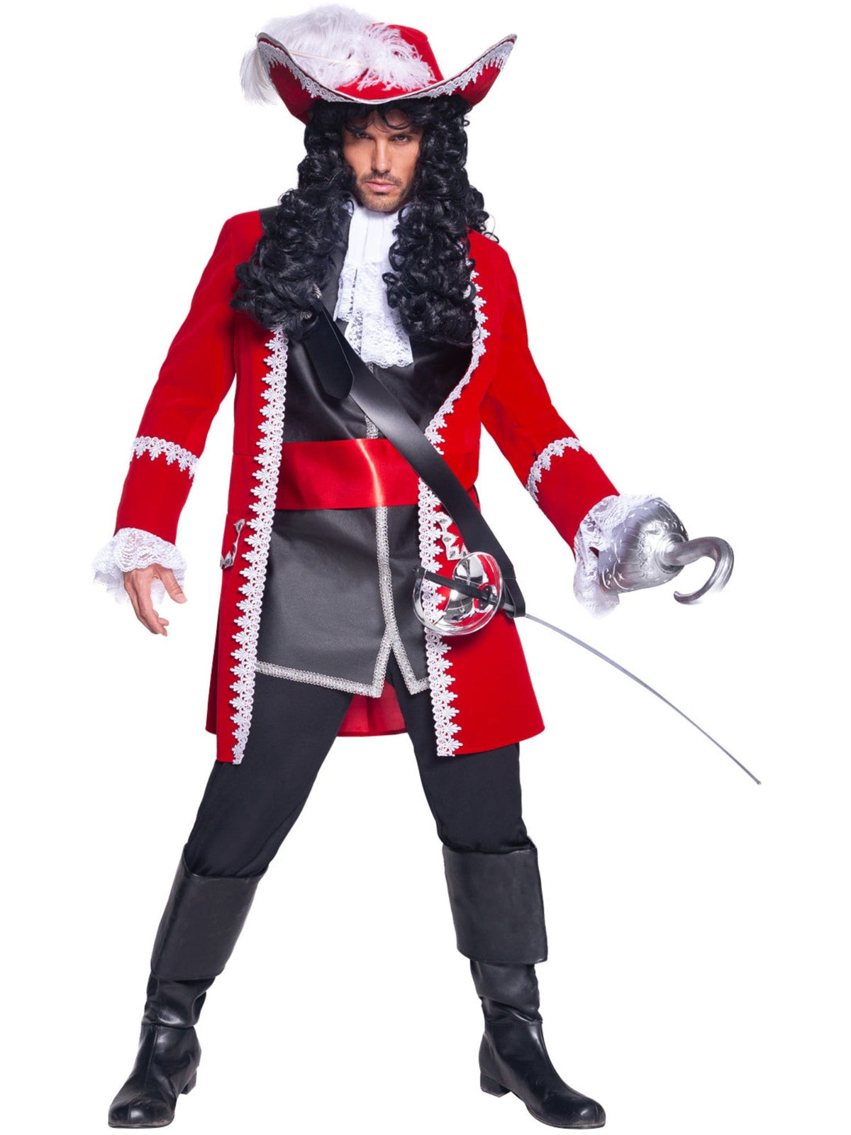 Pirate Captain Deluxe Costume, Adult