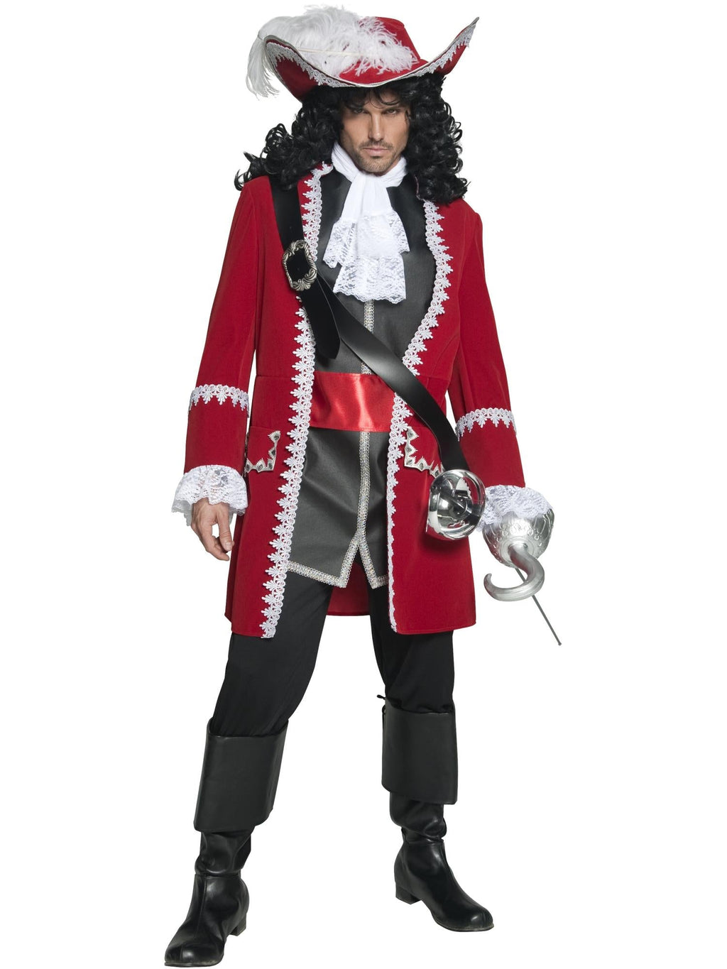 Pirate Captain Deluxe Costume, Adult