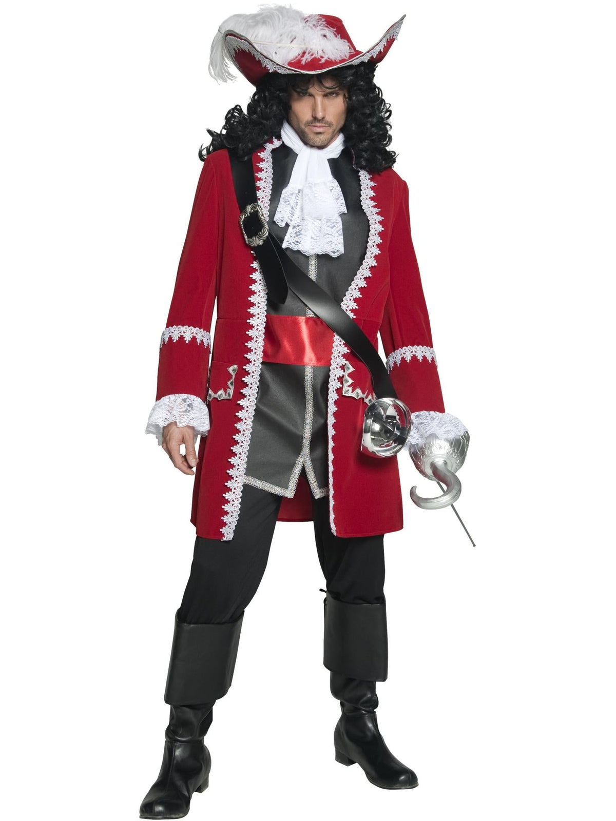 Pirate Captain Deluxe Costume, Adult