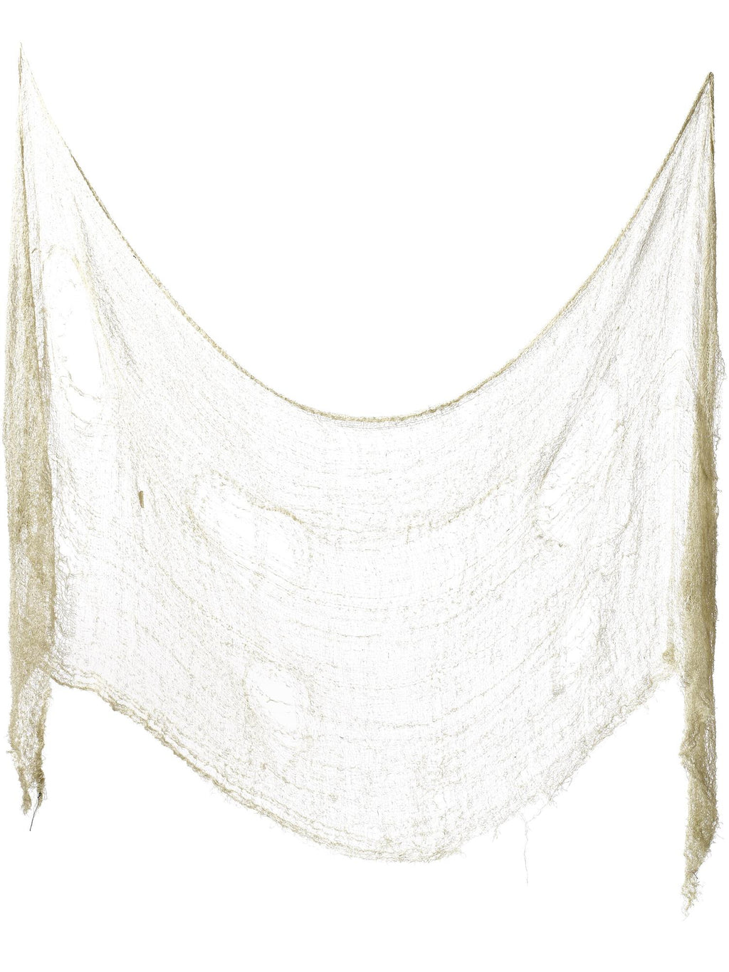 Tattered cream creepy cloth Halloween decoration