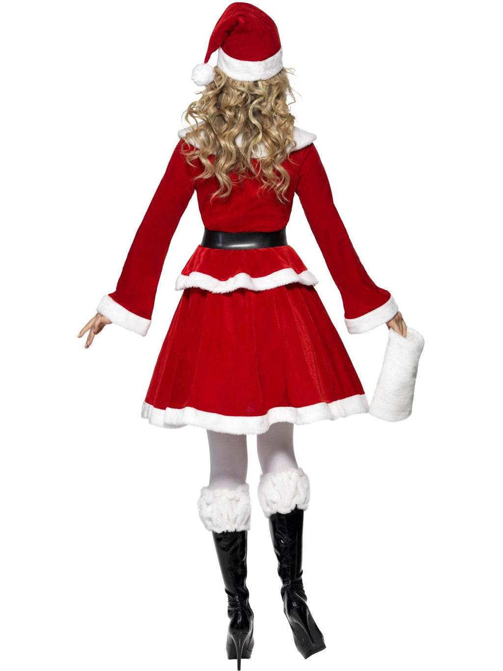 Miss Santa Costume, With Muff