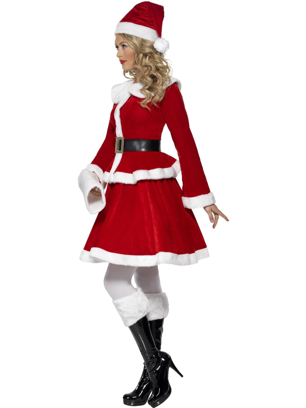 Miss Santa Costume, With Muff