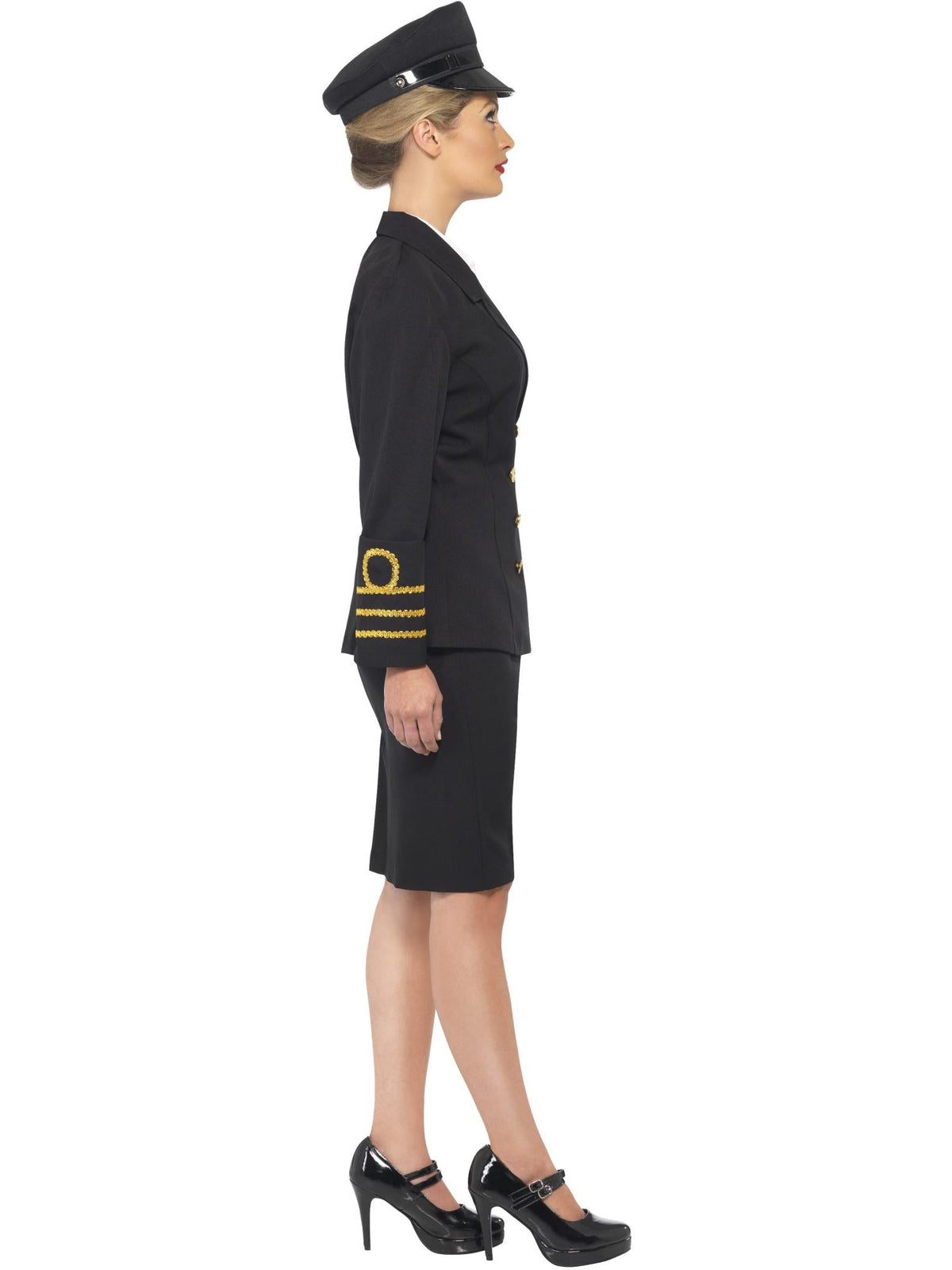 Navy Officer Female Costume, Adult