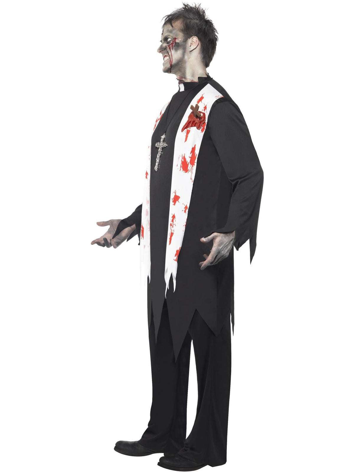 Zombie Priest Costume, Adult
