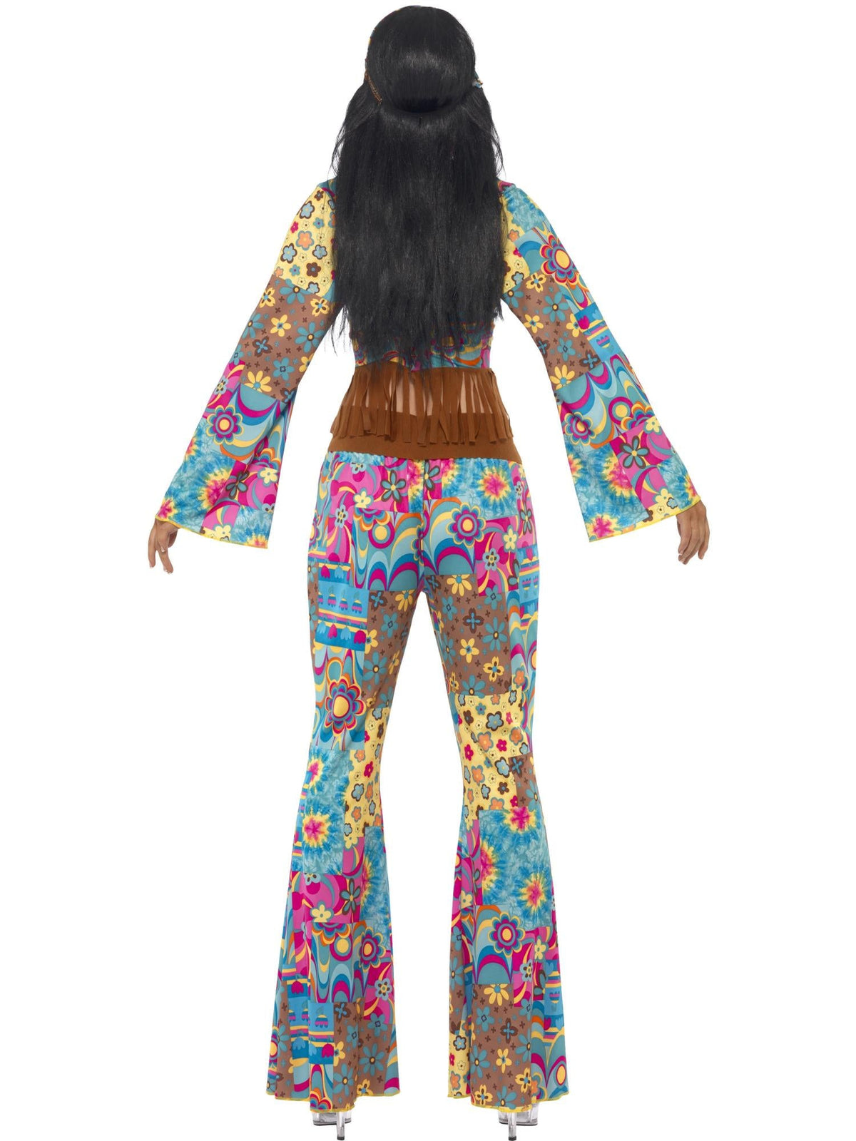 Hippie Flower Power Costume, Adult