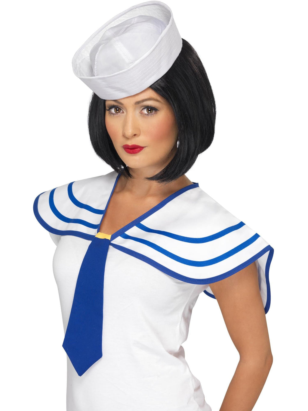 Sailor neck tie, alternate view