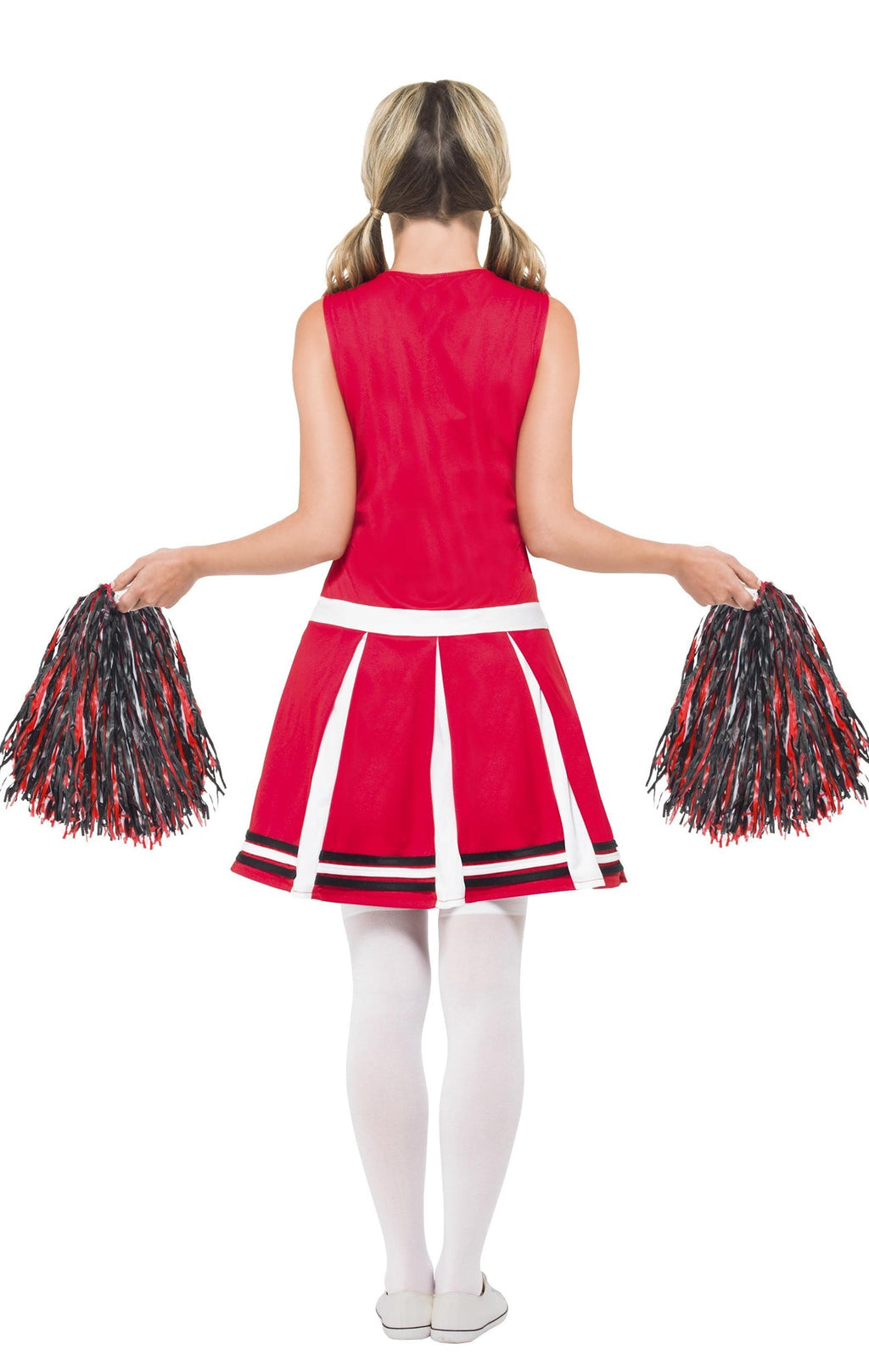 Back of Cheerleader Red Costume