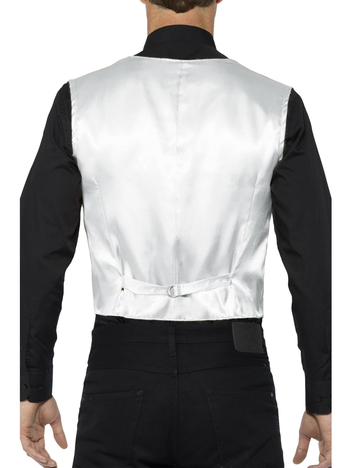 Waistcoat - Silver Sequin, Adult