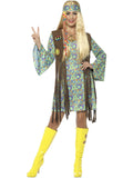 60s Hippie Chick Costume, Adult