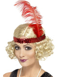 Woman wearing a short curly blonde Charleston bob wig