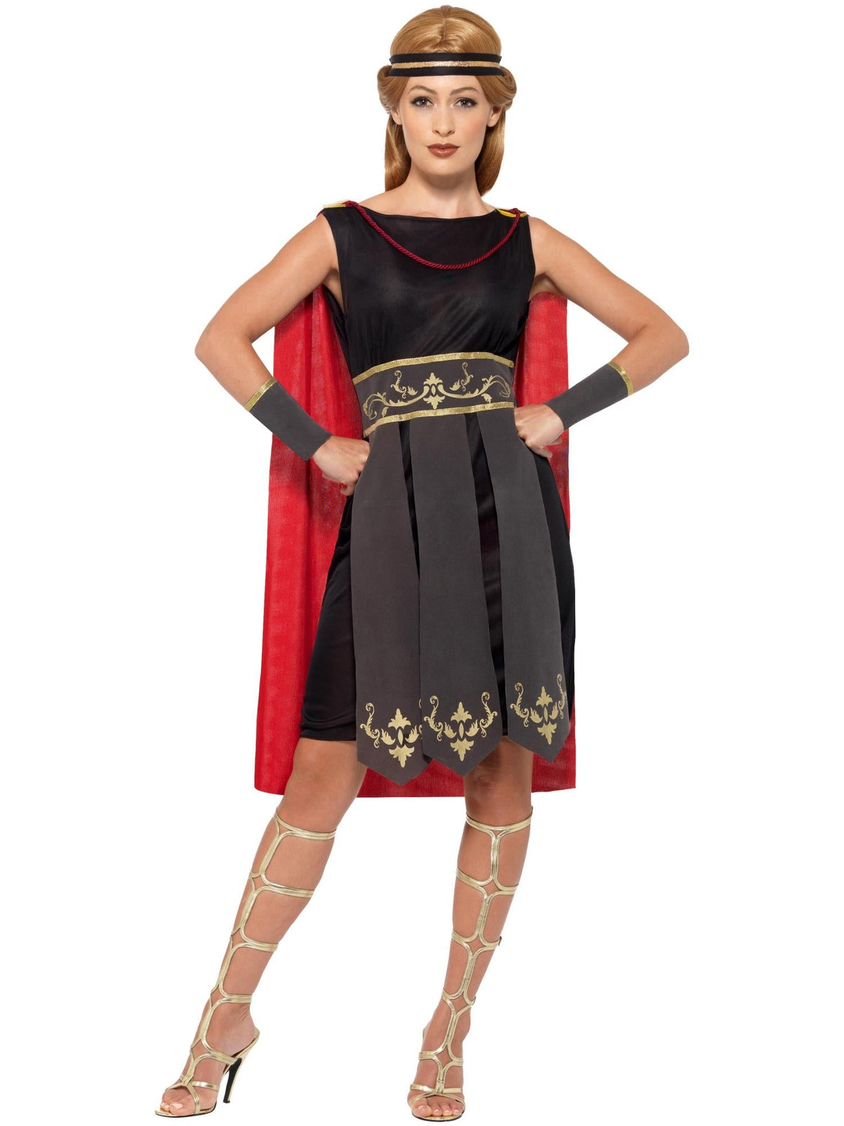 Roman Warrior Lady Costume, Adult
