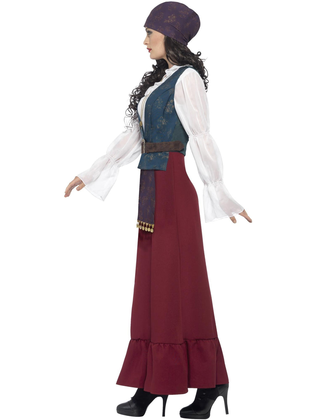Pirate Buccaneer Beauty Deluxe Costume, Adult