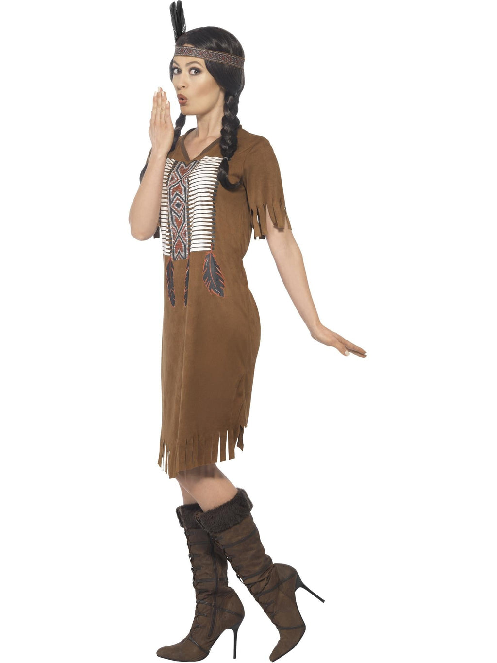 Native American Warrior Princess Costume, Adult