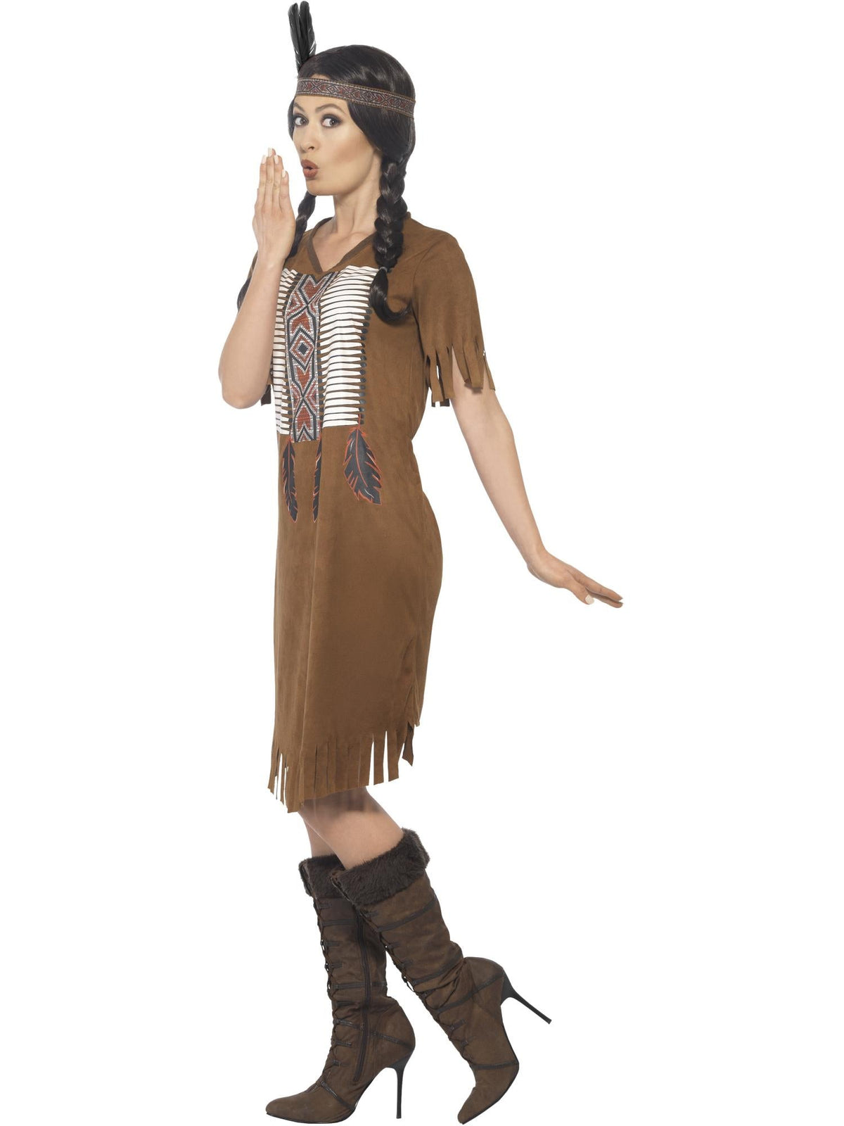 Native American Warrior Princess Costume, Adult