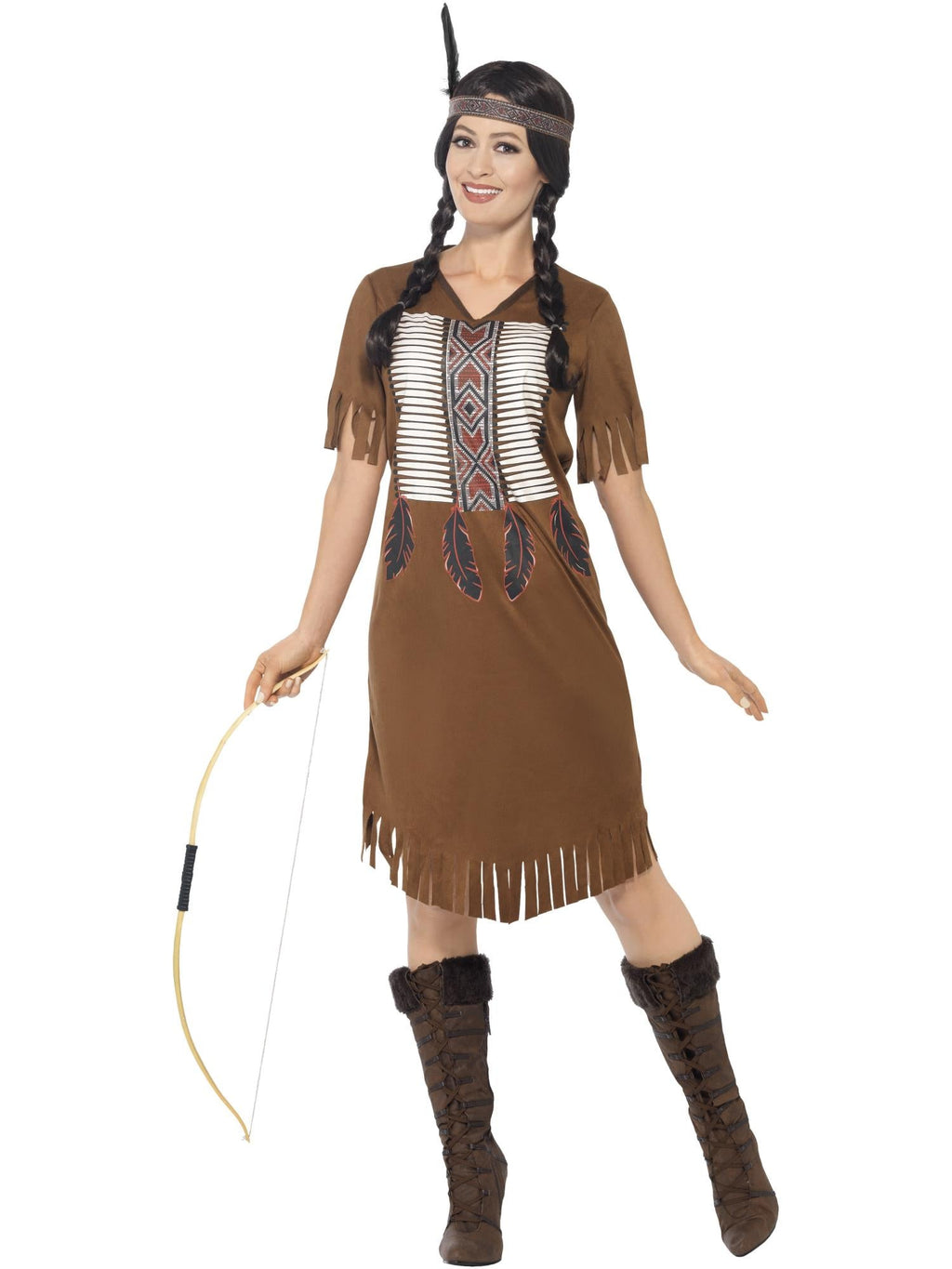 Native American Warrior Princess Costume, Adult