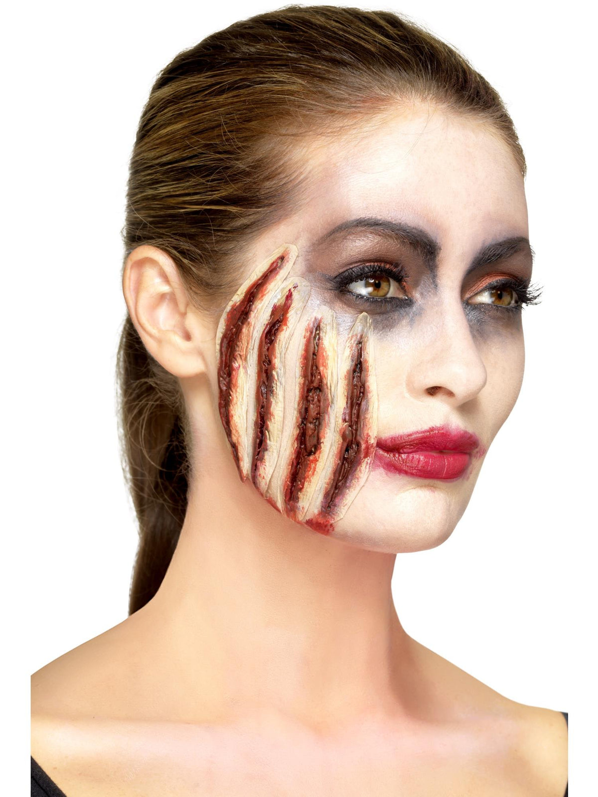 Latex claw wound prosthetic, alternate view