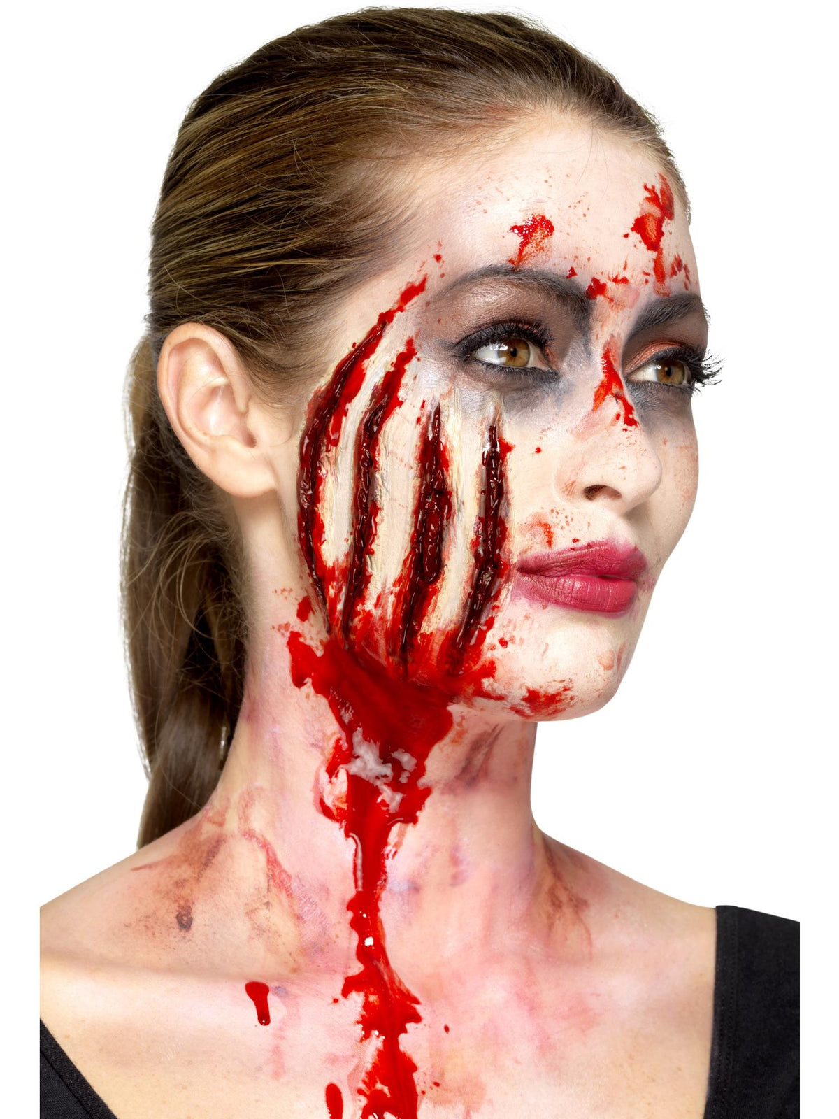 Latex claw wound prosthetic, alternate view