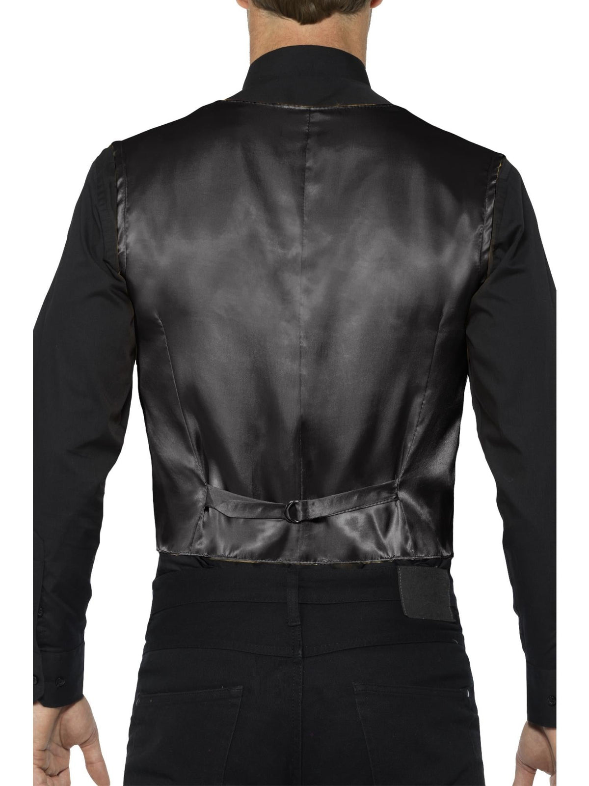 Waistcoat - Black Sequin, Adult