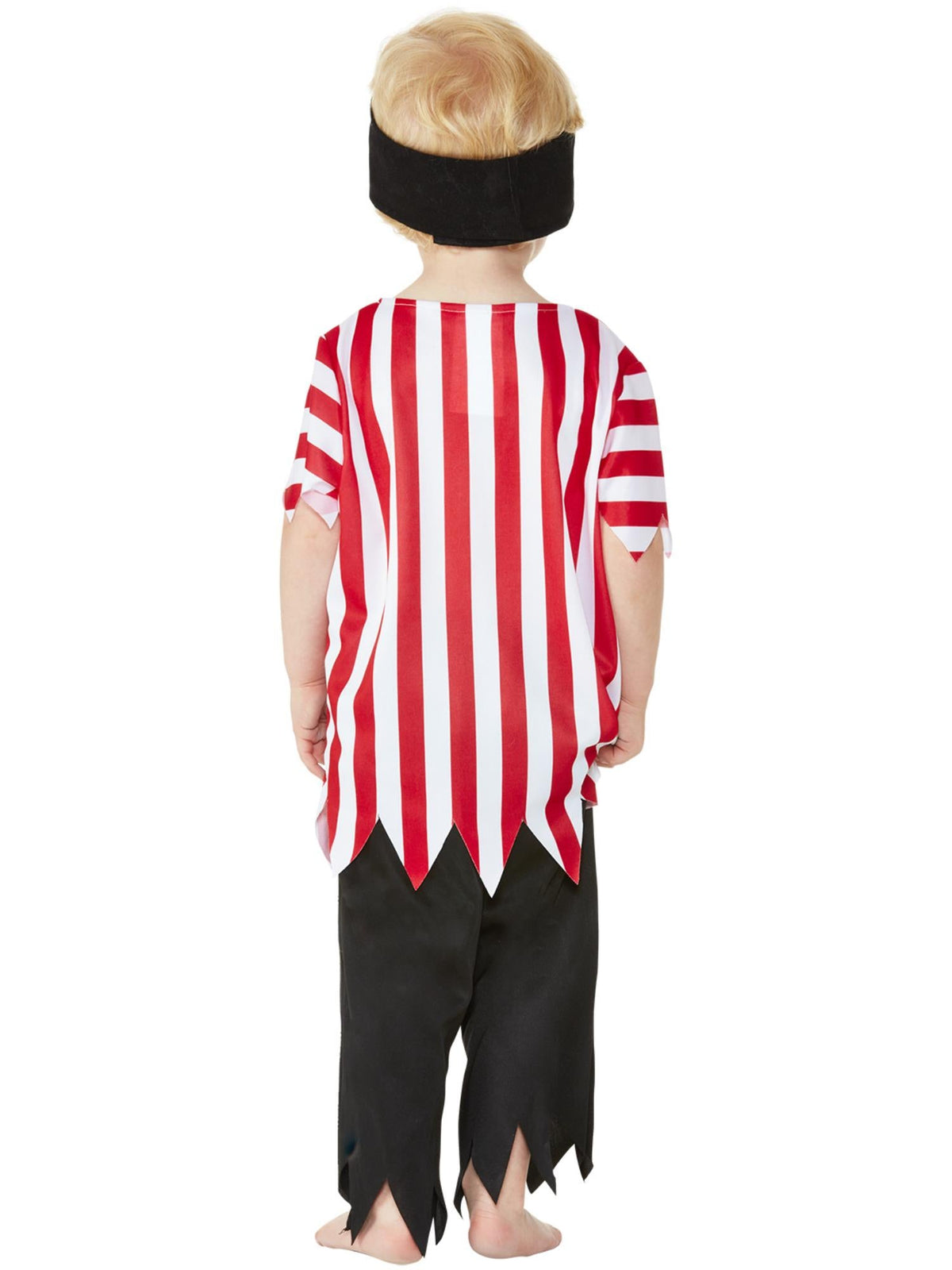 Back view of the Jolly Pirate Toddler Costume, Child