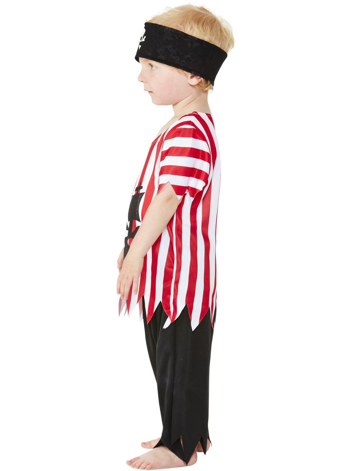 Side view of the Jolly Pirate Toddler Costume, Child