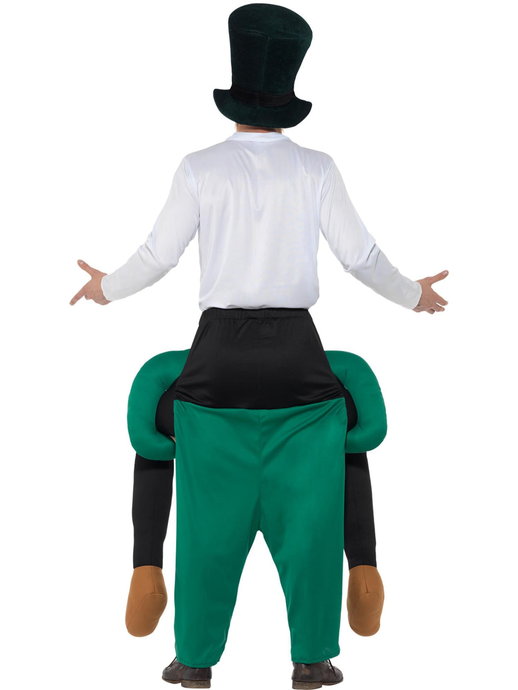 Paddy's Leprechaun Piggy Back Costume, Adult