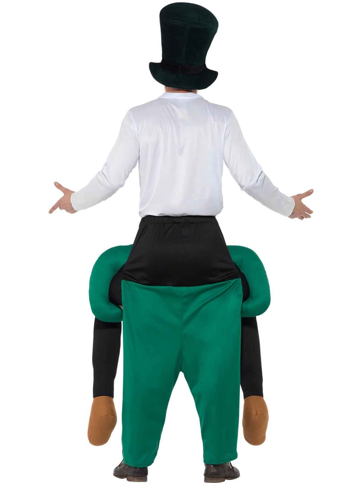 Paddy's Leprechaun Piggy Back Costume, Adult