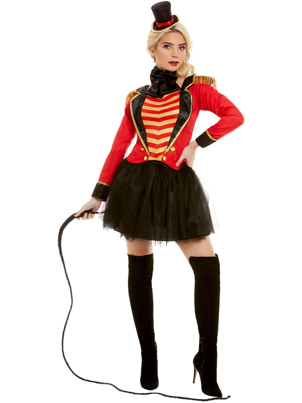Ringmaster Lady Deluxe Costume, Adult