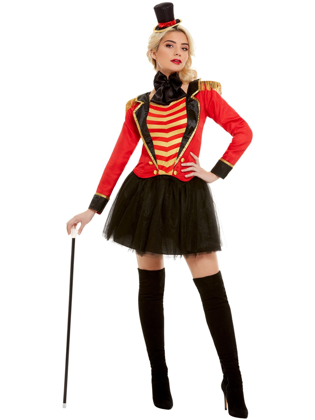 Ringmaster Lady Deluxe Costume, Adult