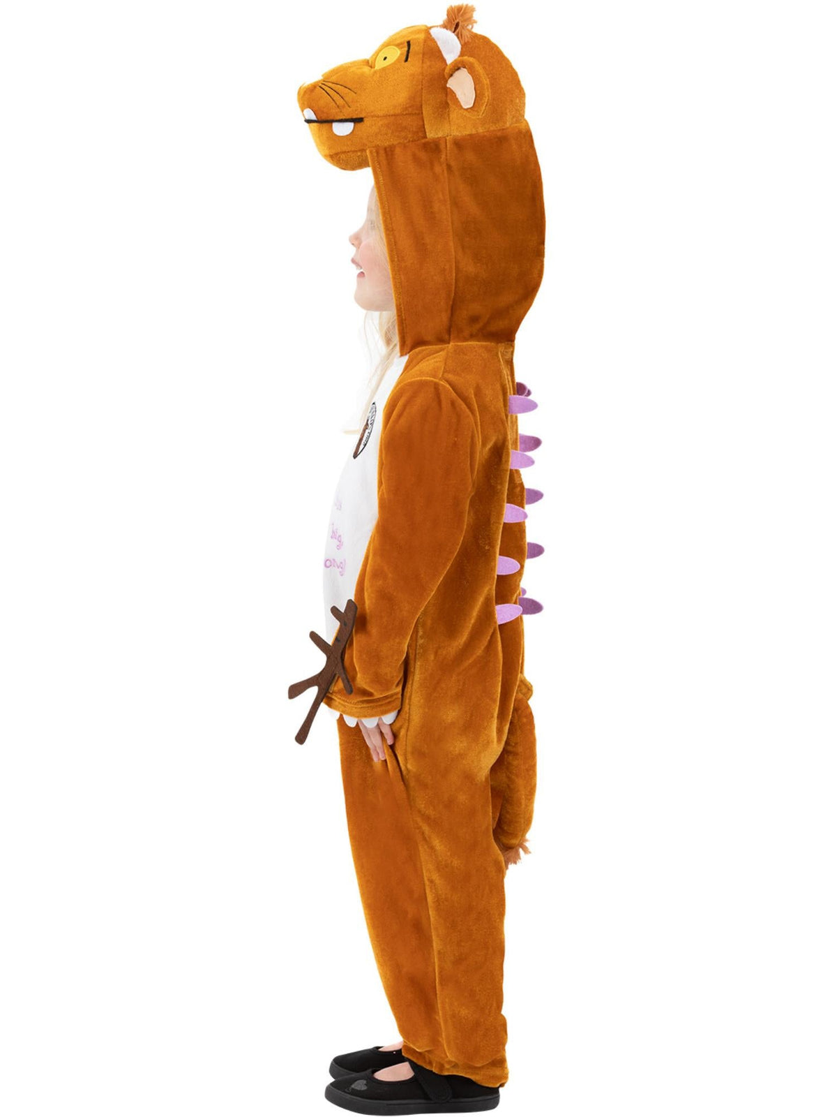 Side view of the Julia Donaldson Gruffalo Costume, Child