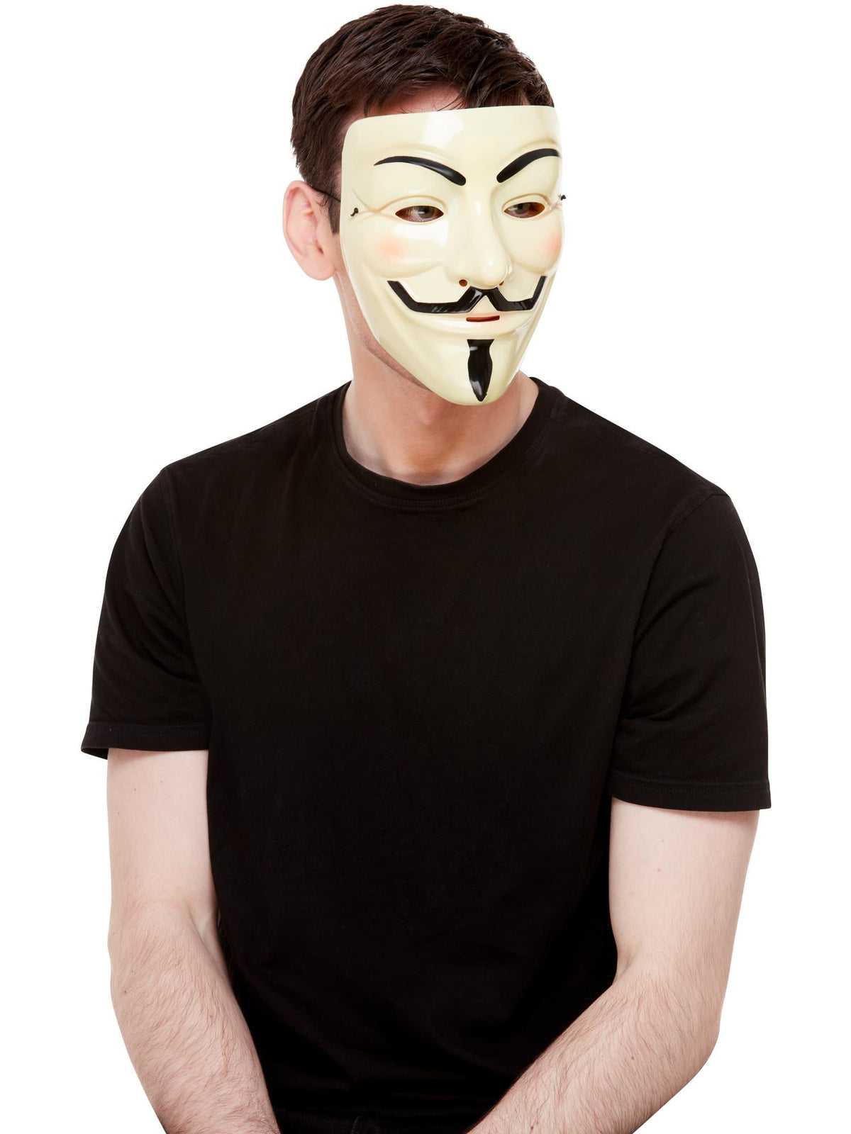 Guy Fawkes mask, alternate view
