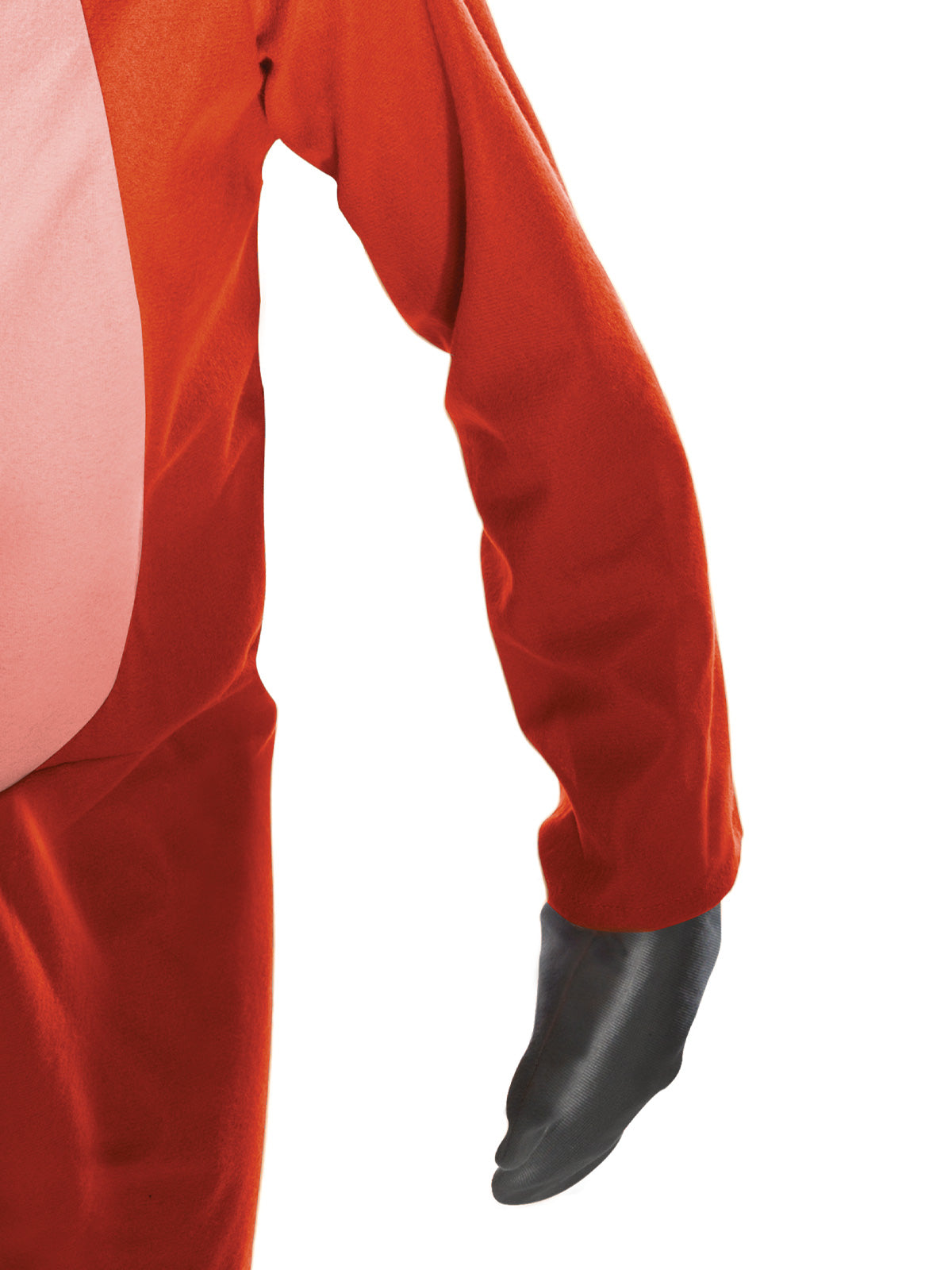 Close-up of the red Foxy sleeve with a grey hook hand