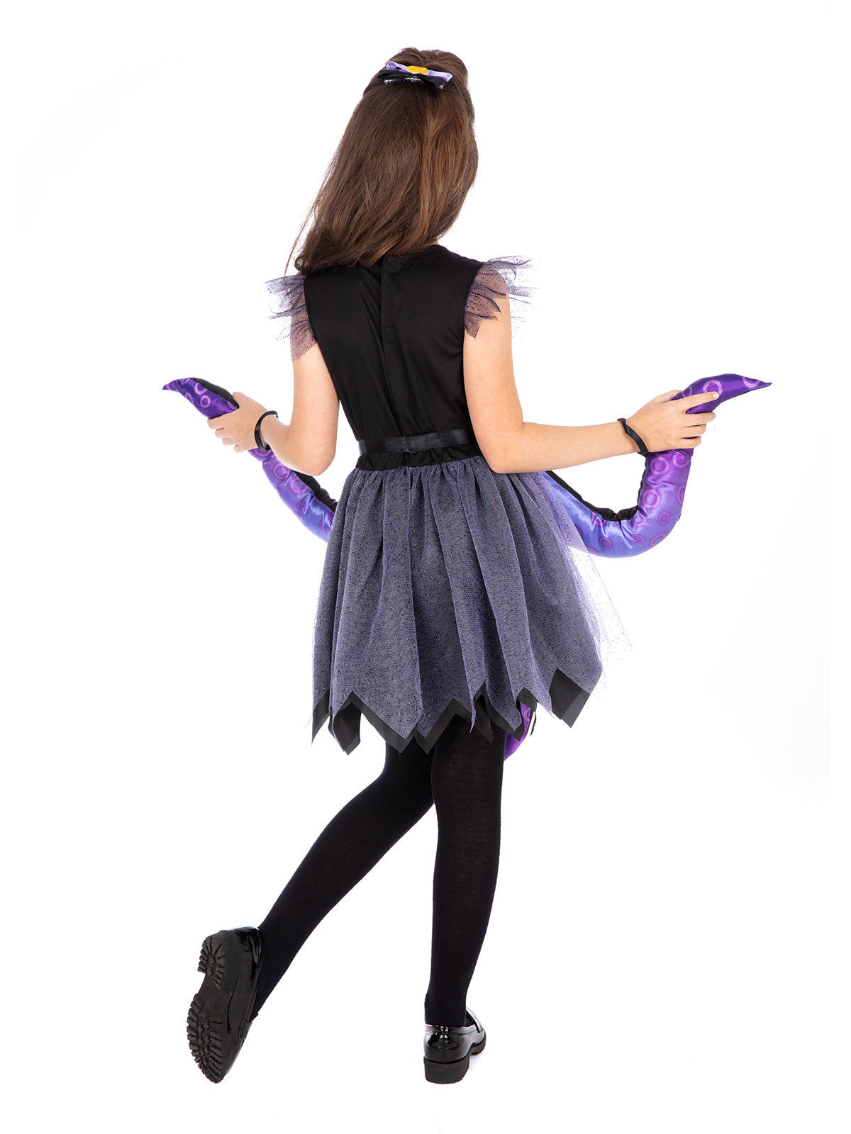 Back view of the Ursula Deluxe Costume, Child