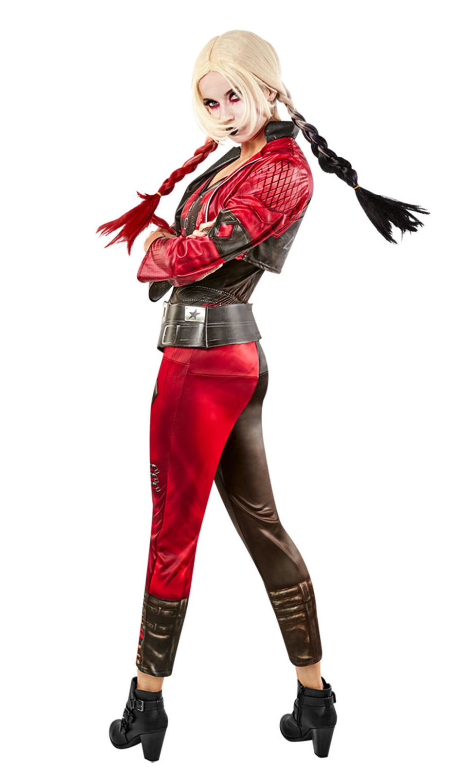 Side of Harley Quinn Suicide Squad Jumpsuit Costume