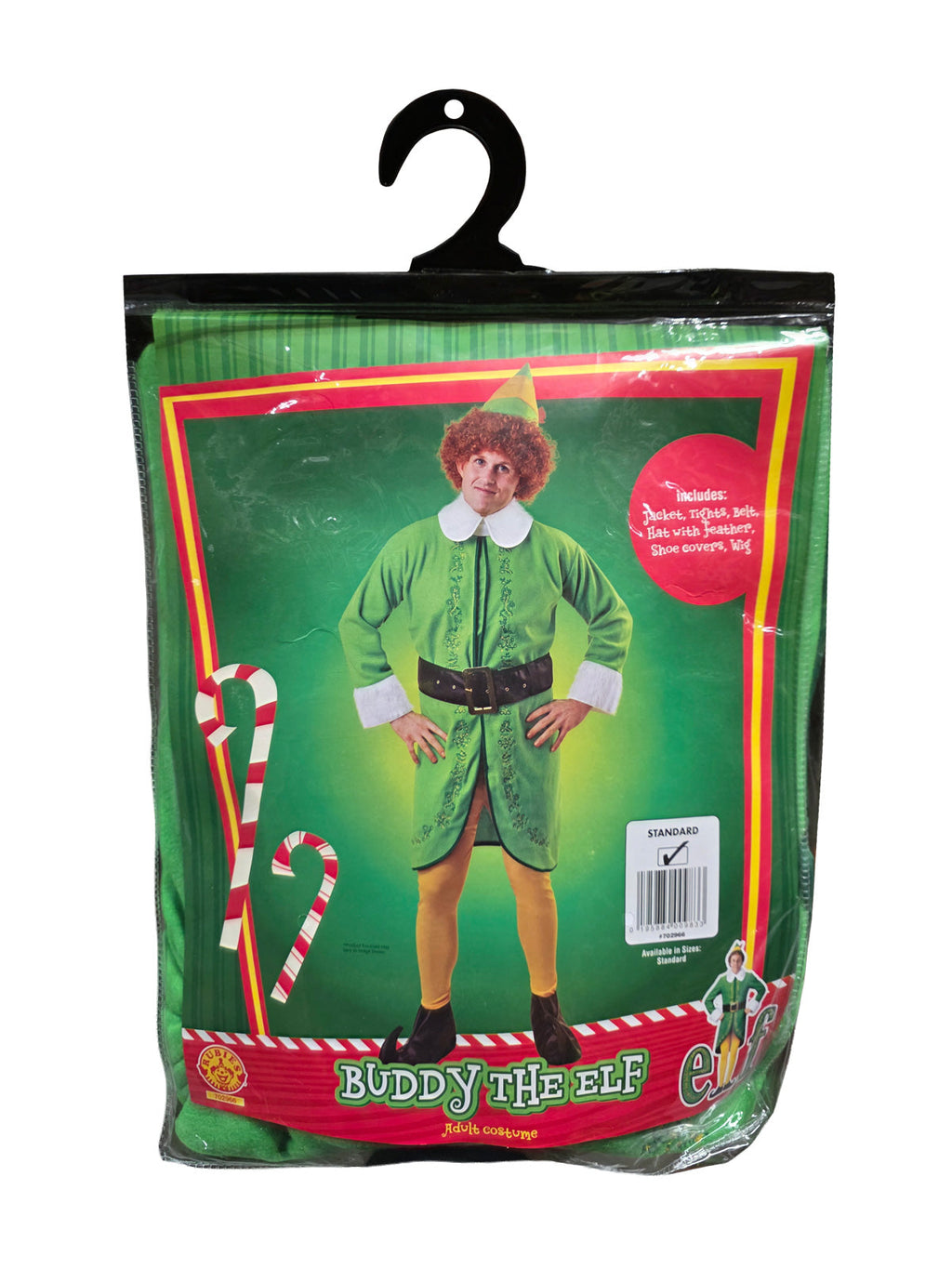Buddy The Elf Premium Costume Set, Adult - detail