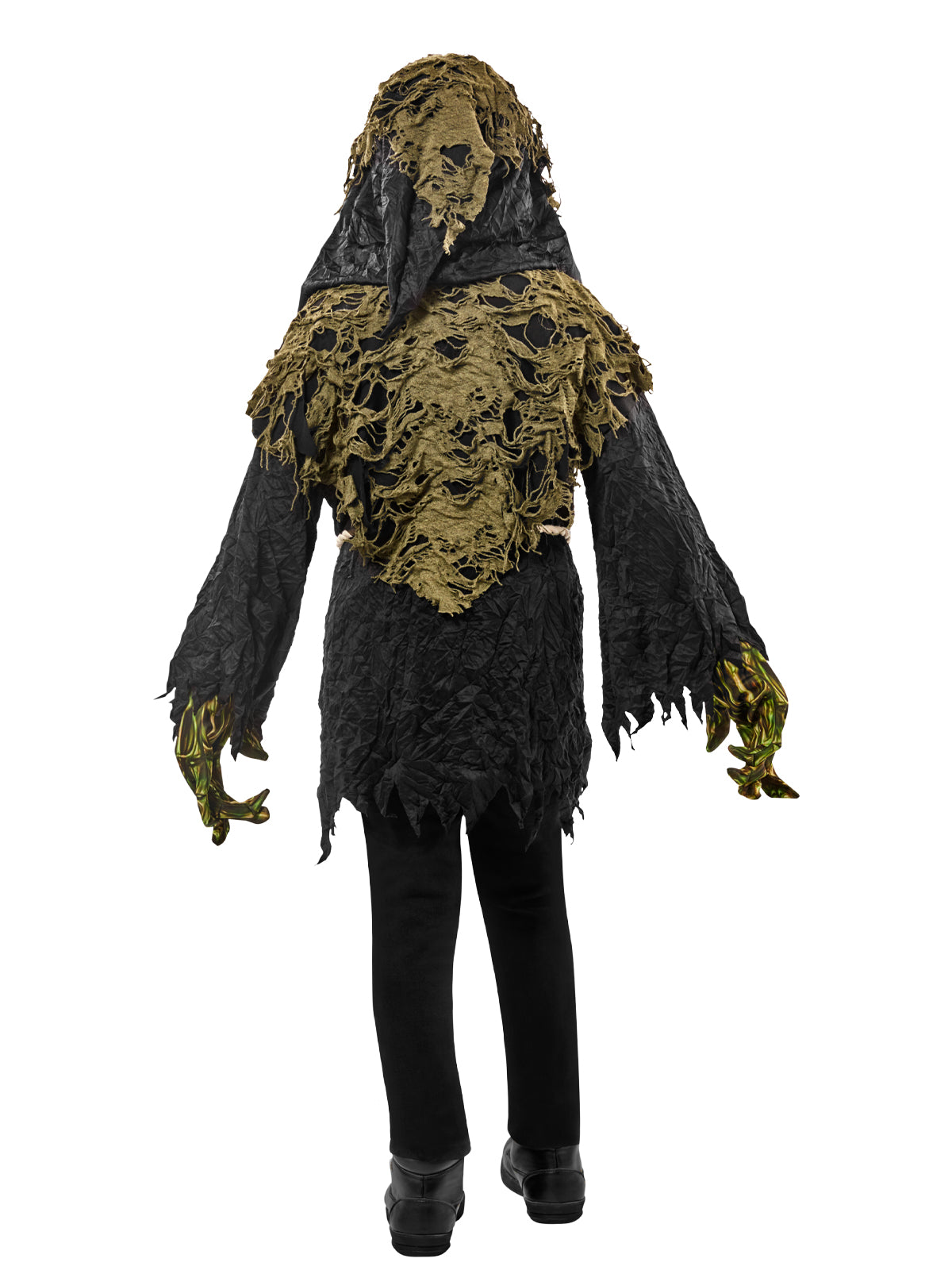 Back view of the Pumpkin Ghoul Costume, Child