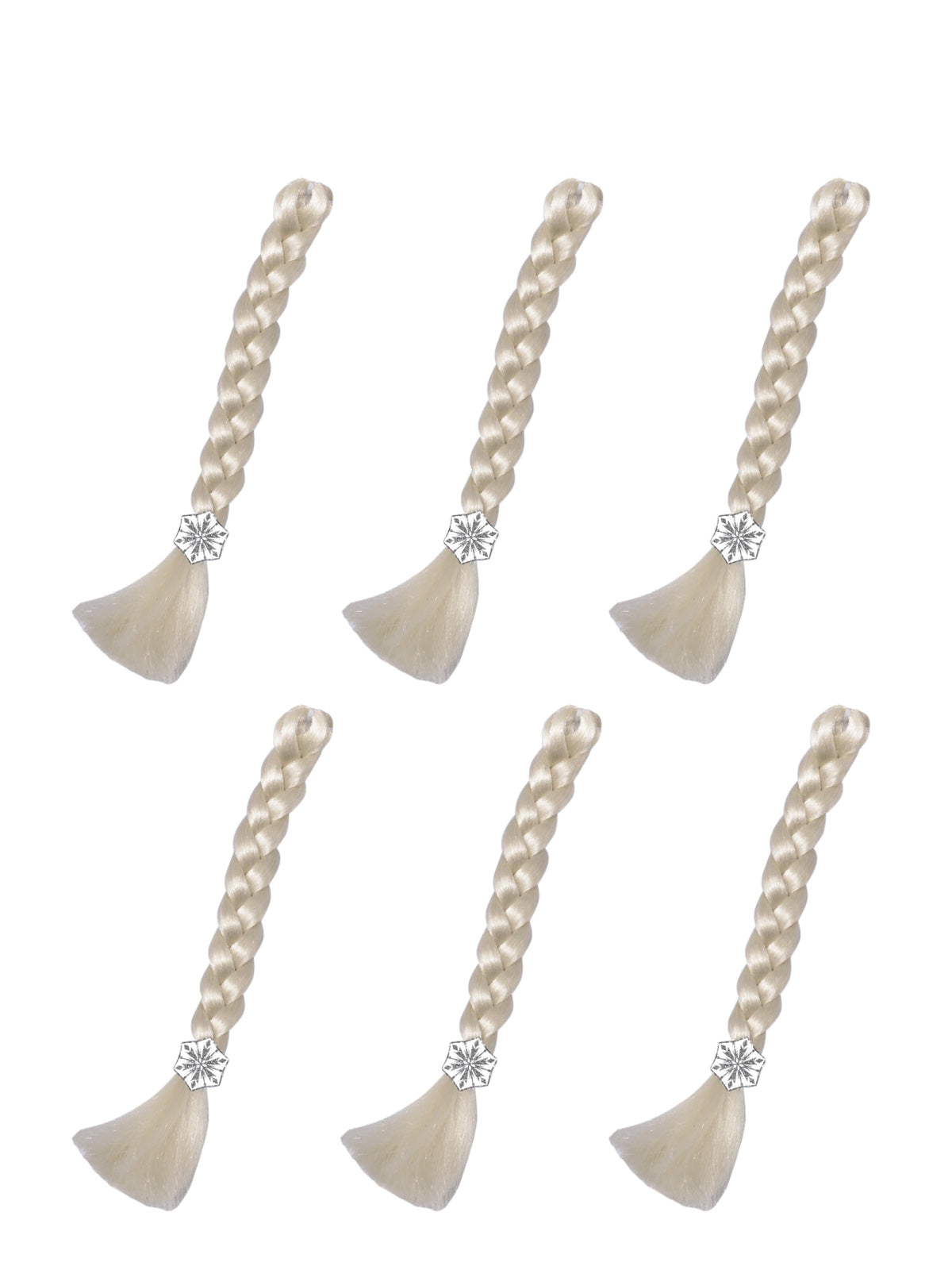 Elsa Hair Braid - Pack Of 6