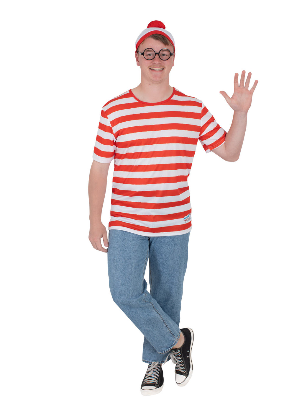 Where's Wally Costume, Adult