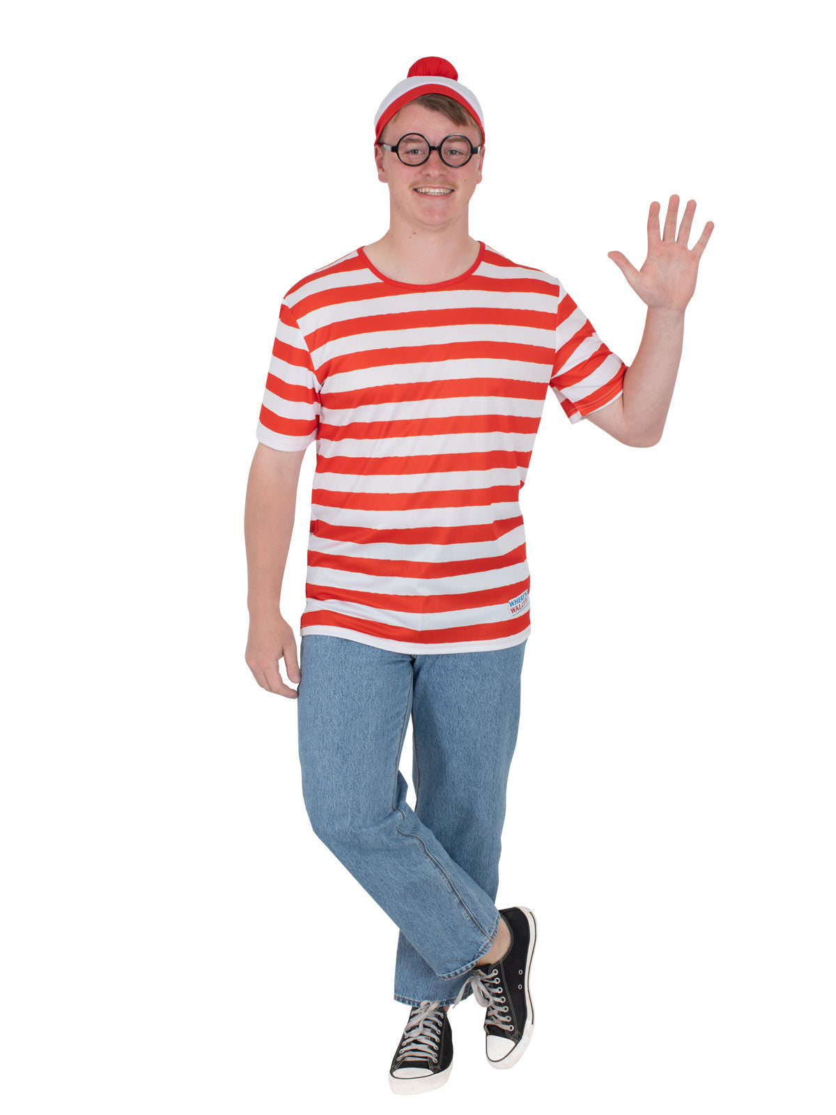 Where's Wally Costume, Adult