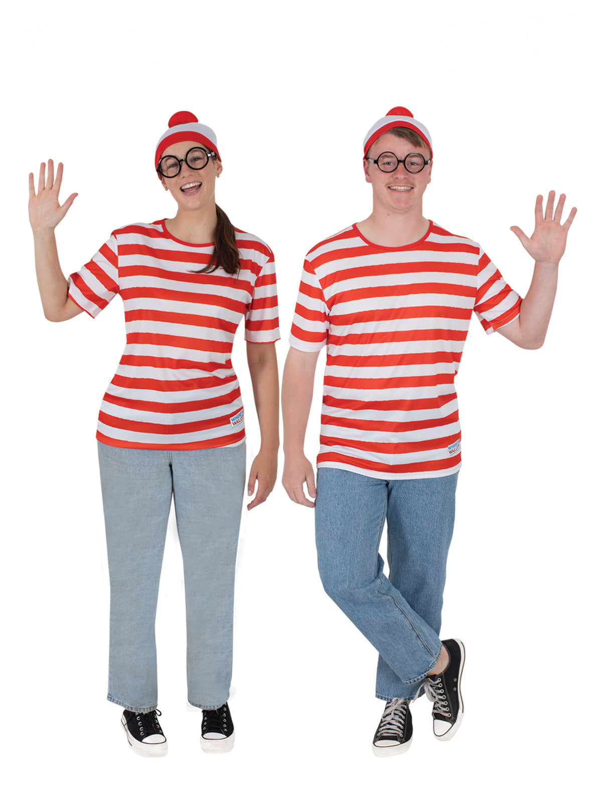 Where's Wally Costume, Adult