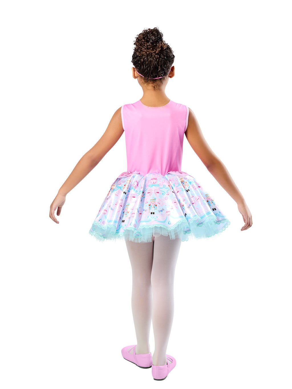 Back view of the Barbie Nutcracker Deluxe Costume, Child