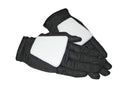 Pair of black Obi Wan Kenobi gloves with white panels on the back