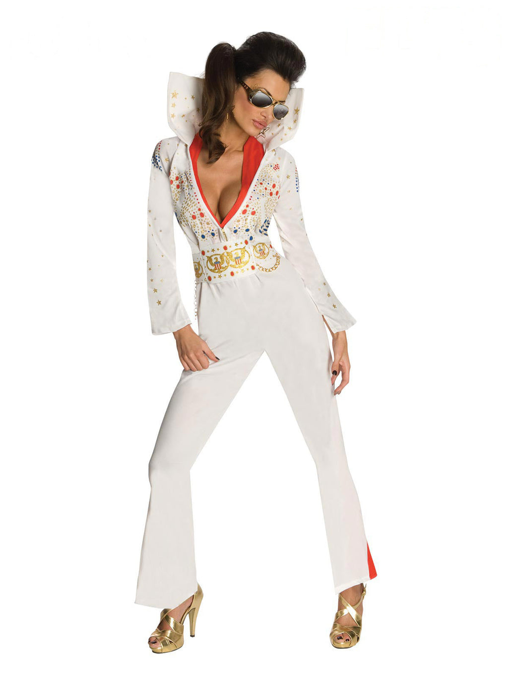 Elvis Secret Wishes Costume, Adult - alternate view