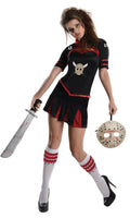 Jason Cheerleader Secret Wishes Corset Costume, Adult