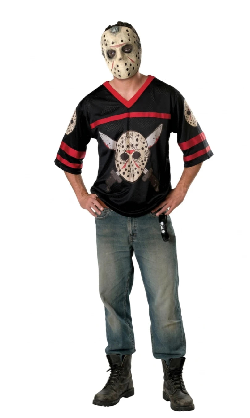 Jason Hockey Jersey & Mask, Adult