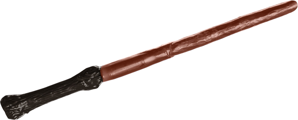 Wood-look Harry Potter wand with dark handle